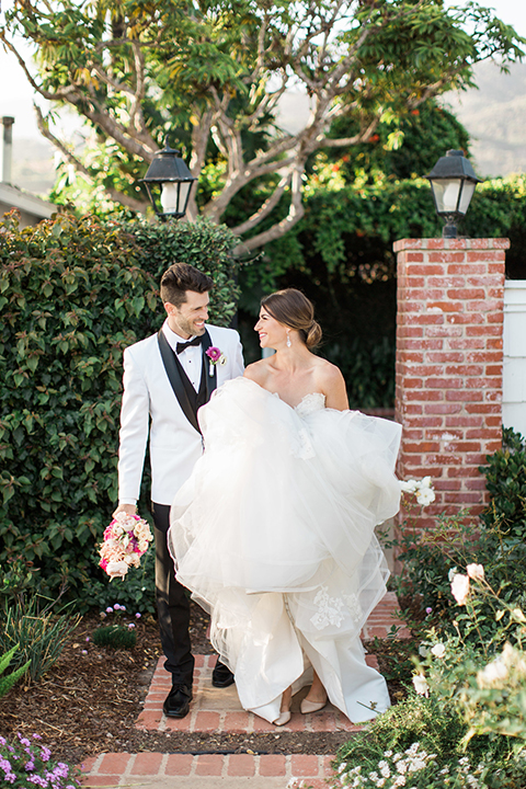 Santa-barbara-outdoor-wedding-bride-and-groom-standing