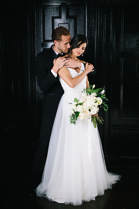 Los-angeles-wedding-at-the-majestic-bride-and-groom-standing