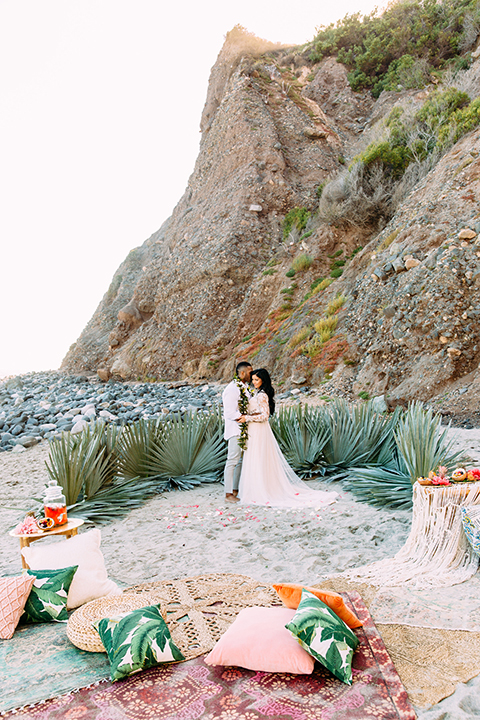 Orange-county-beach-wedding-in-dana-point-ceremony-bride-and-groom-hugging