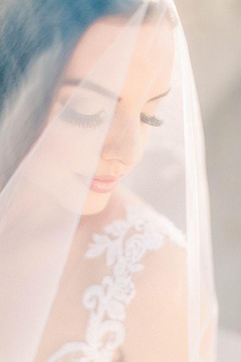 callaway-winery-shoot-close-up-of-bride-bride-wearing-a-fitted-dress-with-straps-and-tulle-and-lace-detailing