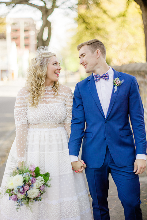 South-carolina-summer-outdoor-wedding-at-the-wickliffe-house-bride-and-groom-holding-hands