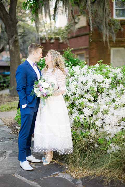 South-carolina-summer-outdoor-wedding-at-the-wickliffe-house-bride-and-groom-standing