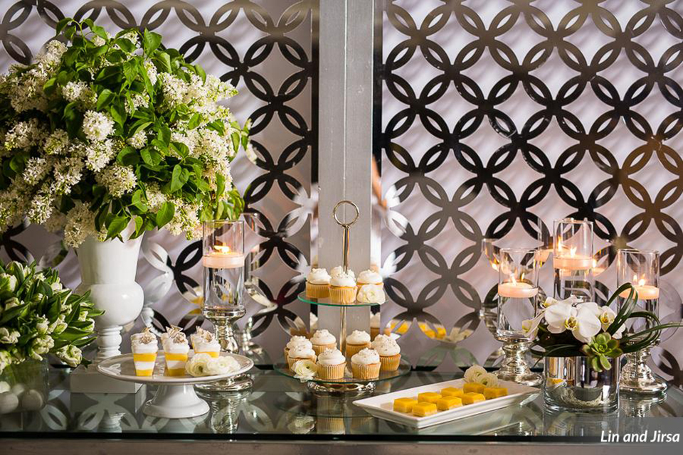 Laguna-beach-outdoor-wedding-same-sex-wedding-dessert-table-set-up