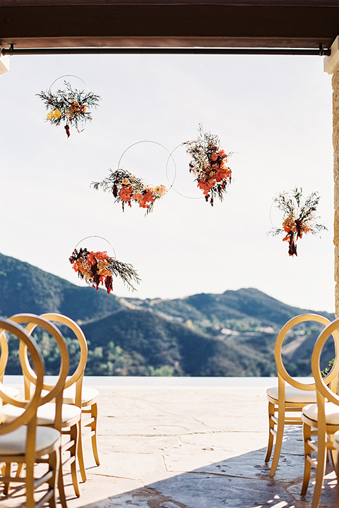 Malibu-rocky-oaks-valentines-day-wedding-shoot-ceremony-set-up