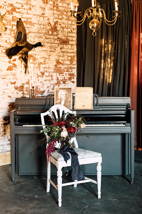 Temecula-wedding-at-wolf-feather-honey-farm-wedding-bridal-bouquet-on-white-vintage-chair-decor