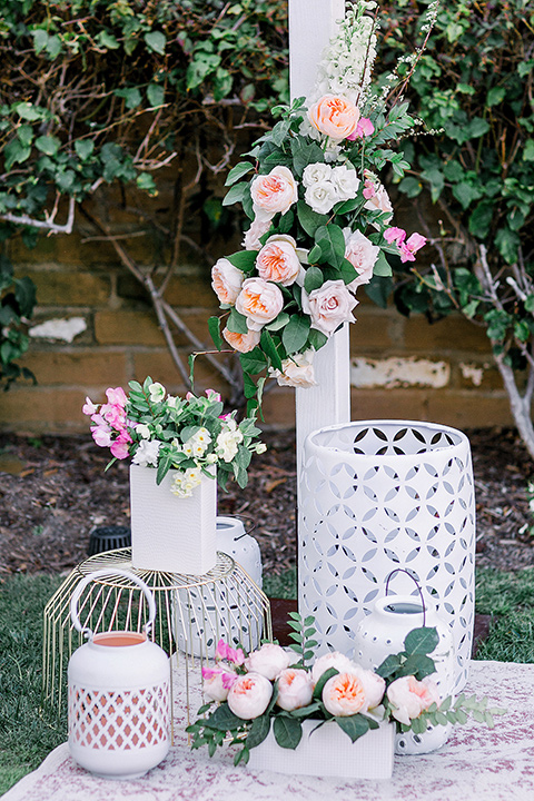 white outdoor candle lanterns