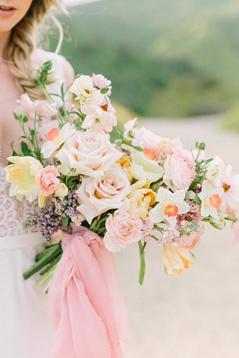  French inspired wedding florals 