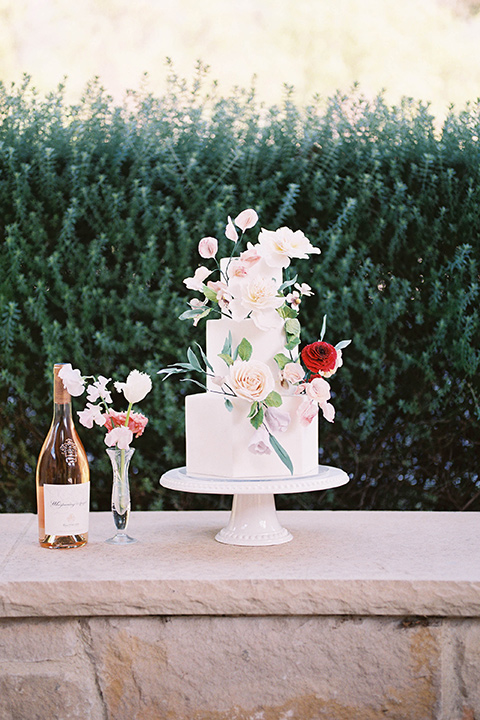  cake with flowers