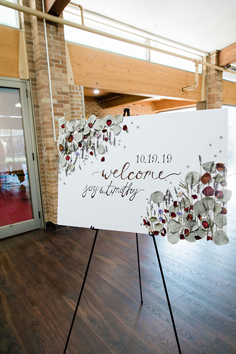  ceremony welcome sign