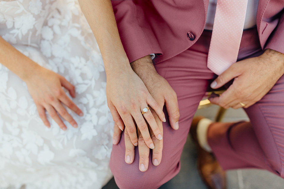  spanish inspired wedding with pink and cobalt wedding décor 